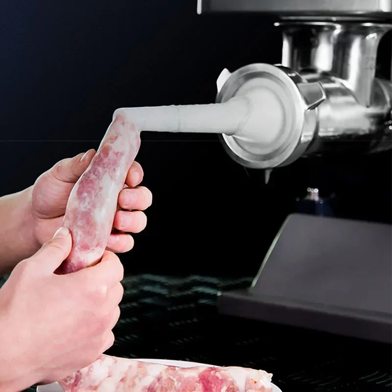 Desktop Electric Meat Grinder Commercial High-power 1500W/1800W/2200W Meat-stirring Dumpling Stuffing Machine Make Meat Enema