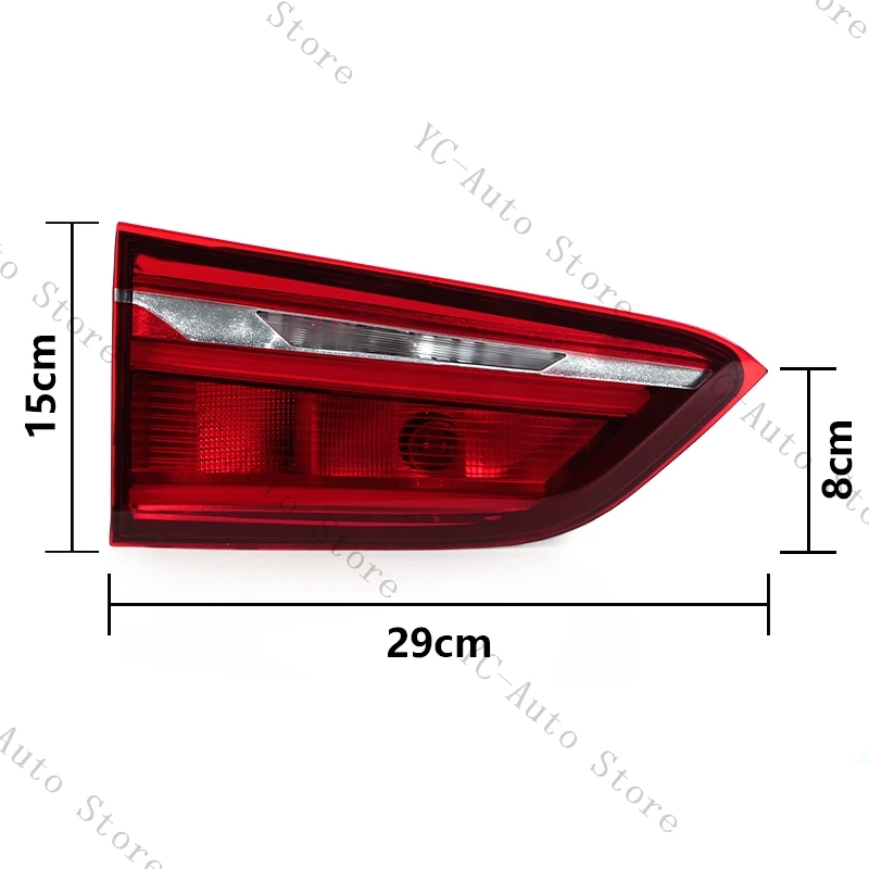 For BMW X1 2016-2019 LED Rear Tail Light Brake Warning Lamp Auto Part Taillight Assembly Car Accessorie 63217350697 63217350698