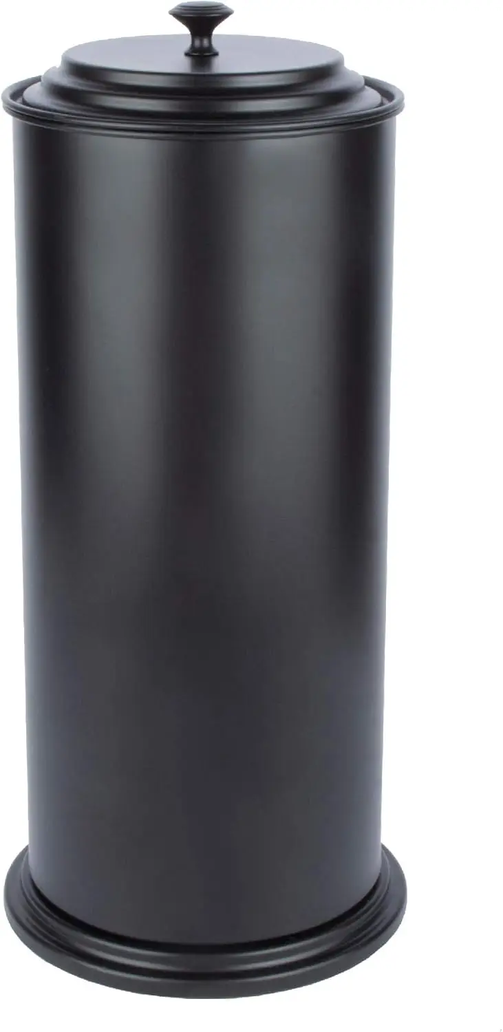 

Напольный держатель для туалетной бумаги увеличенного размера, матовый черный – современный органайзер для ванной комнаты