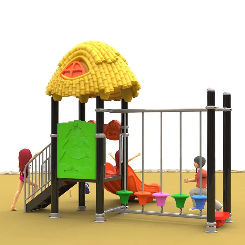 Factory Manufacturer Public Playground Kindergarten Mini Plastic Second Hand Outdoor Play Equipment