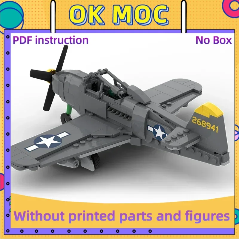 Tijolos técnicos moc modelo militar P-63 rei cobra bombardeiro blocos de construção modulares presentes brinquedos para crianças conjuntos diy montagem