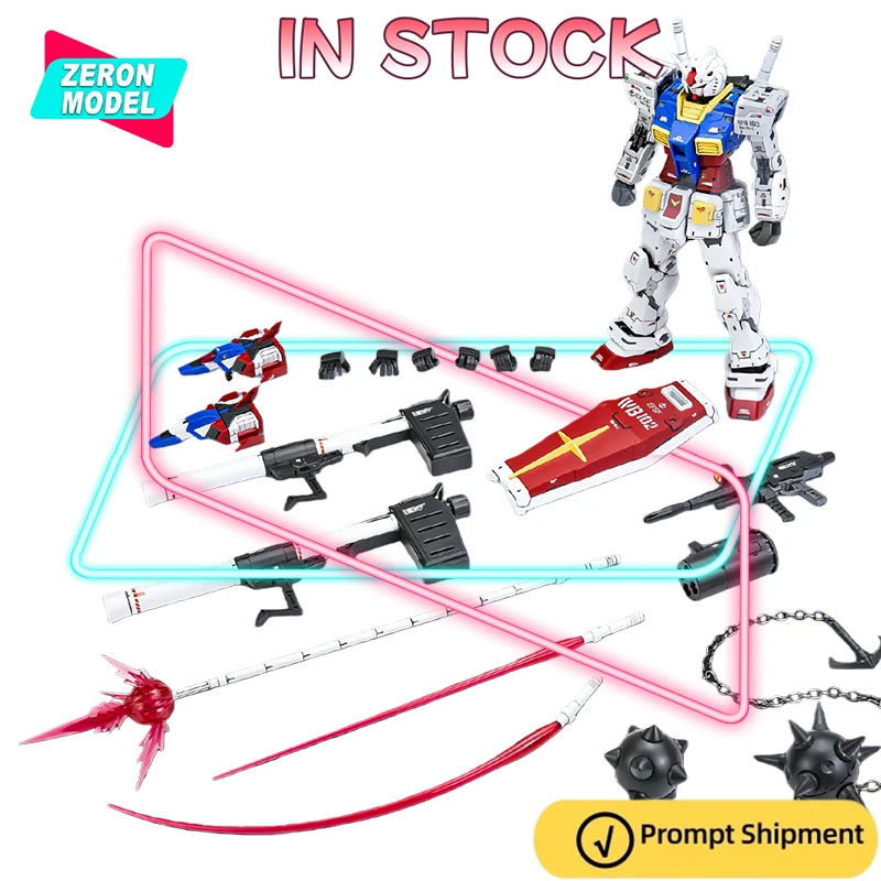 

Fatcat 001 RGU Amplified Version RX-78-2 1/100 MG High Precision Full Skeleton Mecha Assembly Model Kit Toys