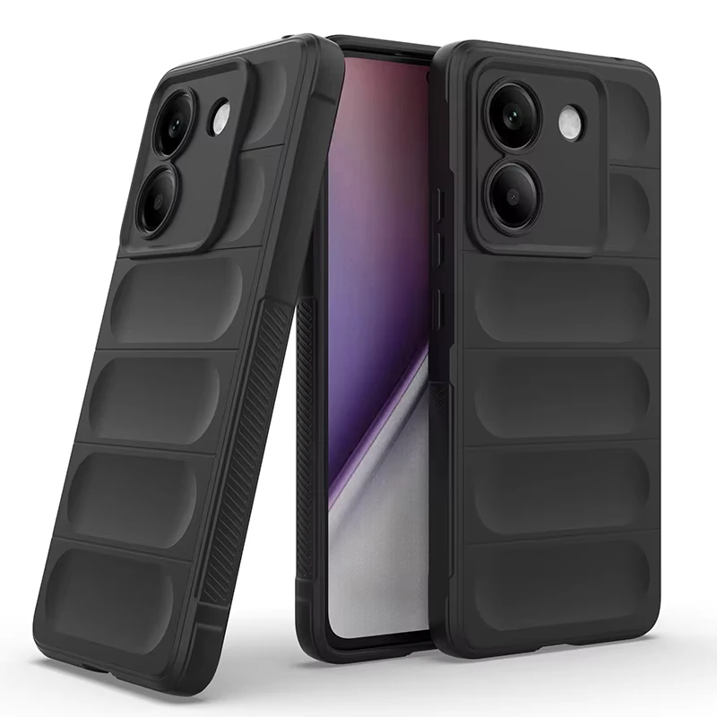 Soft Armor Liquid Silicone Phone Case For F7 Ultra F6 F5 F4 GT F3 C71 C61 Poco X7 Pro X6 X4 X3 NFC M7 Pro 5G M7 Plus Back Cover
