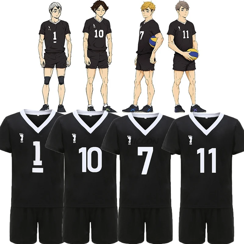 

Anime Miya Atsumu Cos Osamu Sportswear Inarizaki High School Volleyball Team Uniform Kita Shinsuke Rintaro Suna Cos