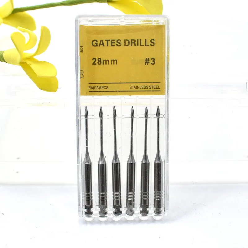 Dental Gates Bohrer 28/32mm Endodontische Reamer Bohrfräser Gates Glidden Endo-Feilen Zahnarztmaterialien – Detail 8