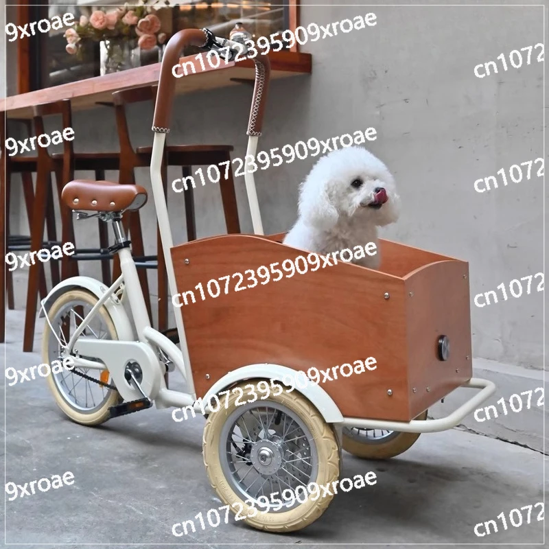 

Pet Cart Bicycle Dog Walker Pet Cart Walk Cat Out Small Dog Trolley