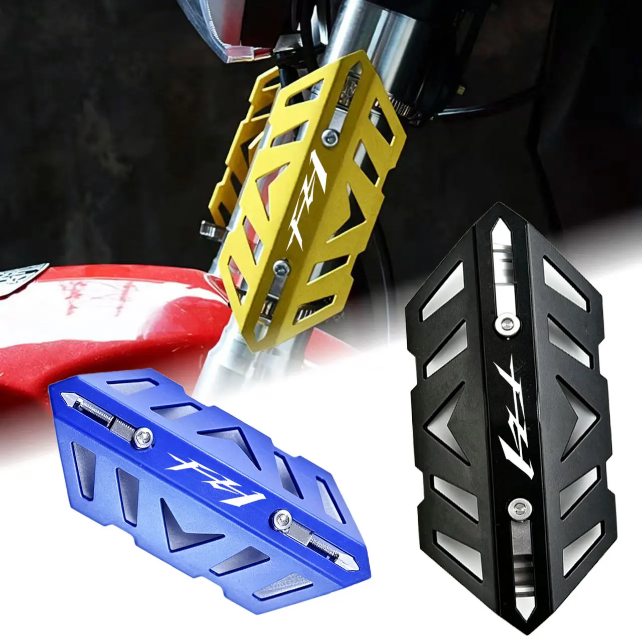 

NEW Motorcycle front fork protective cover and exhaust pipe decorative cover CNC For YAMAHA FZ1 fz1 Fazer