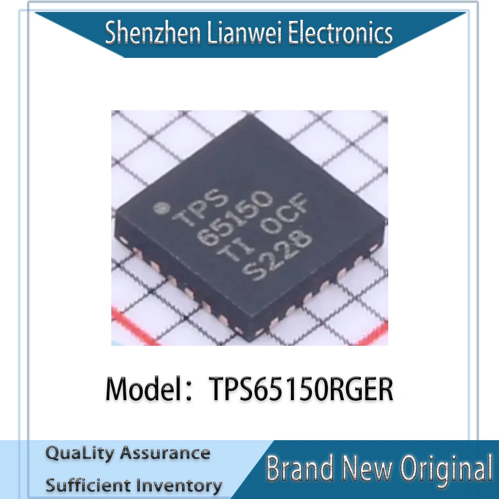 

100% New Original TPS65150 TPS65150RGER IC Chipset VQFN-24