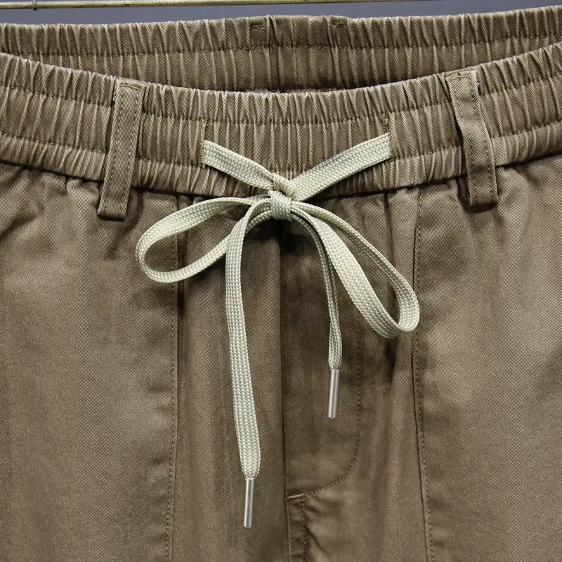 Il nuovo marchio di moda autunnale piedi larghi e raggruppati di Harlem pantaloni casual da uomo belli con abiti invernali uomo uomo adulto gentiluomo