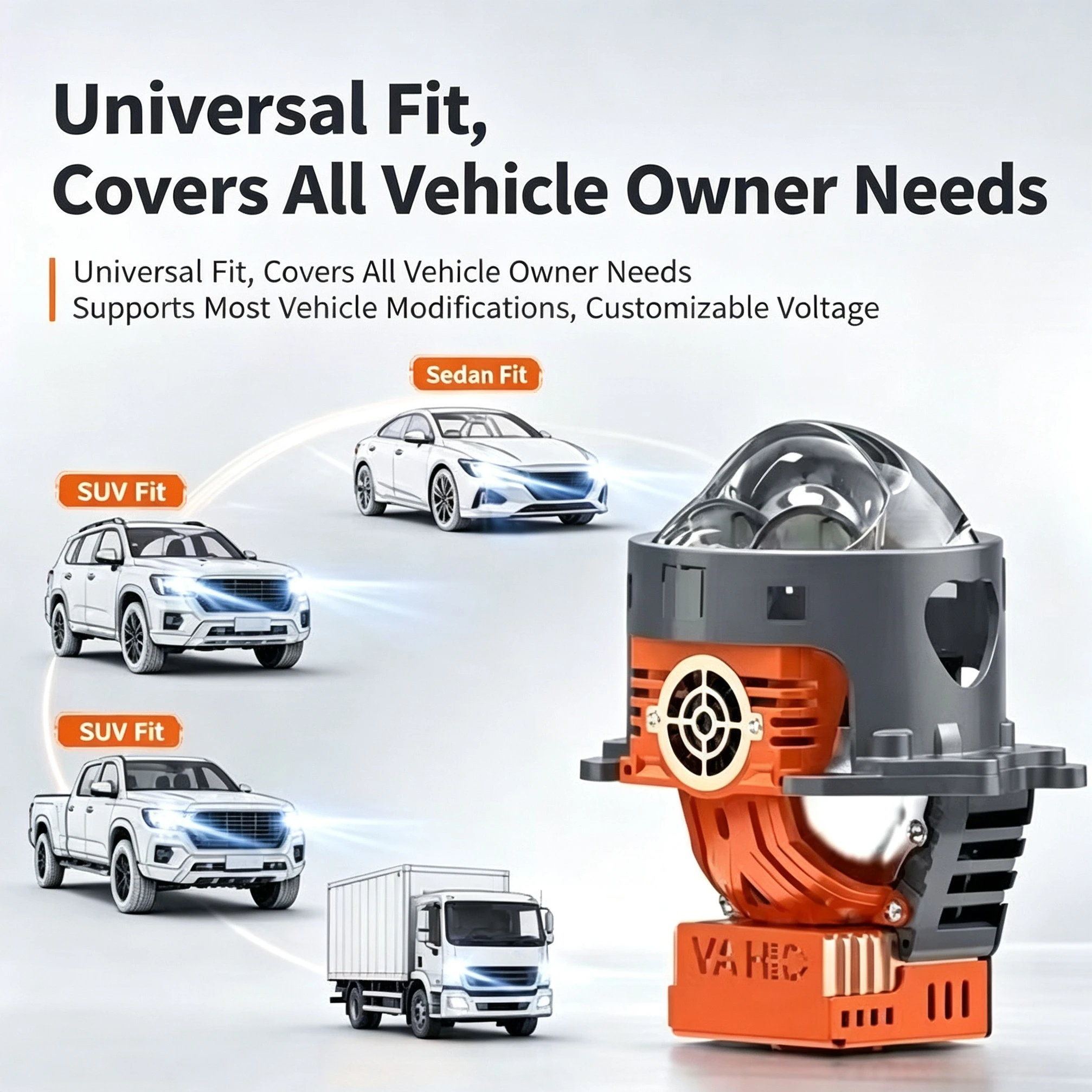 Lampu Depan Proyektor LED Dual - Laser Led Headlight Projector Lens ulasan dan harga