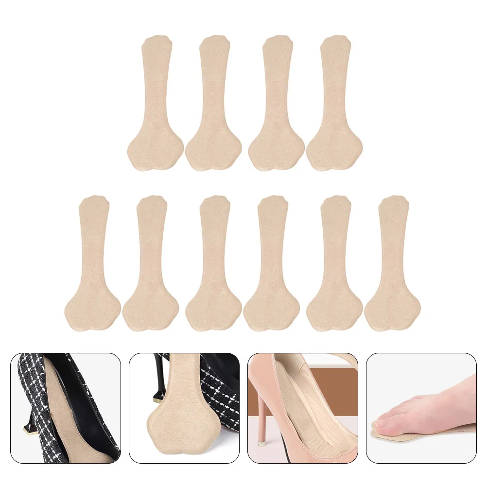 Shoe Insoles Anti-wear Seven-point Pad High Heels Female for Women Flannel Gel