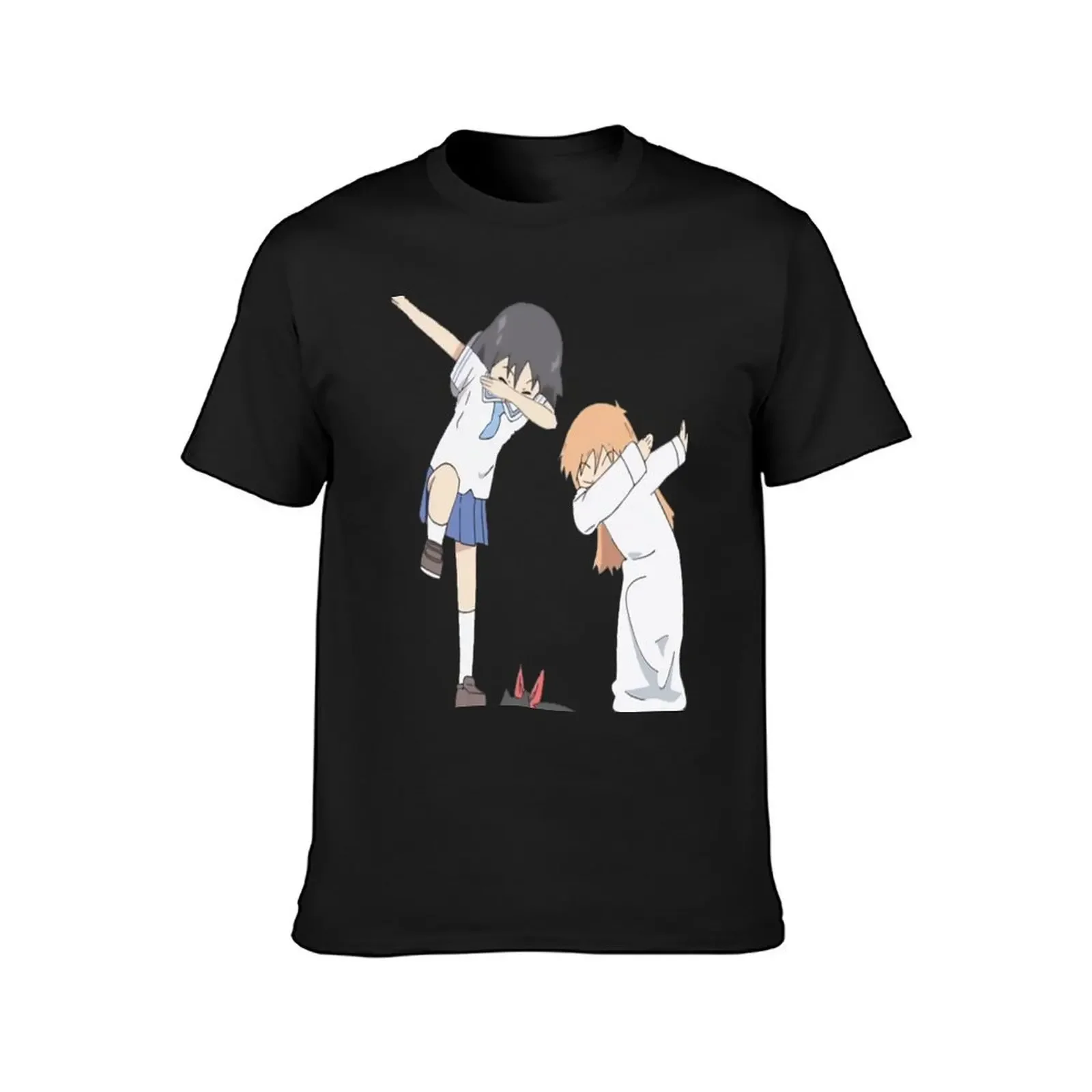 Shinonome Dab - Nichijou T-Shirt customizeds shirts graphic tees blue archive t shirts for men