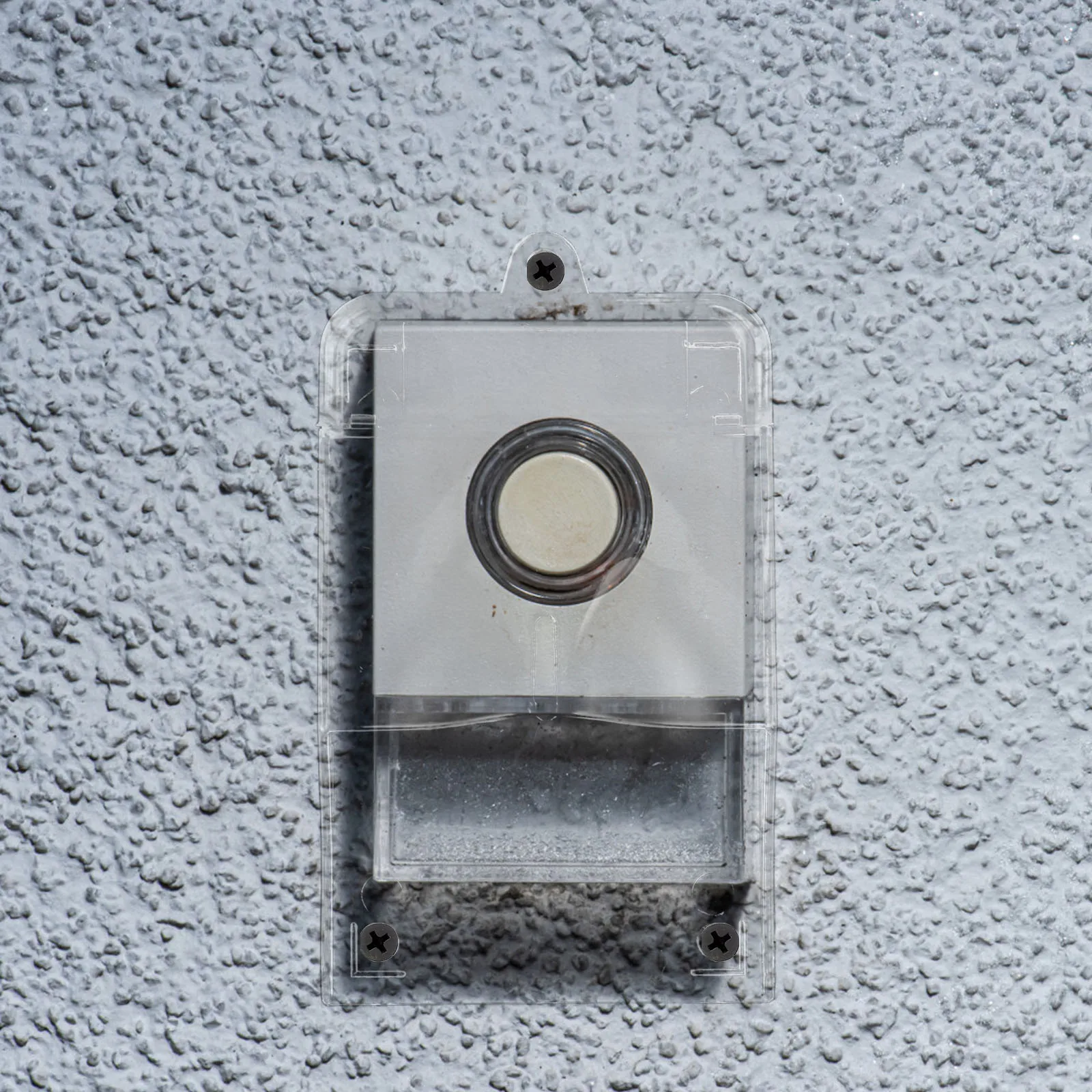 

Waterproof Doorbell Cover Heavy-Duty Outdoor Protection Shield For Security Camera Access Control Keypad Garage Lock Clear