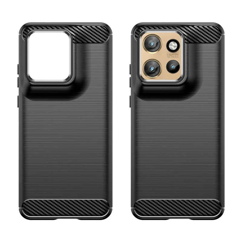 For Moto Edge 50 Neo Case Cover Moto Edge 50 Neo Capas Carbon Fiber Bumper Back Shockproof TPU Soft Fundas Motorola Edge 50 Neo