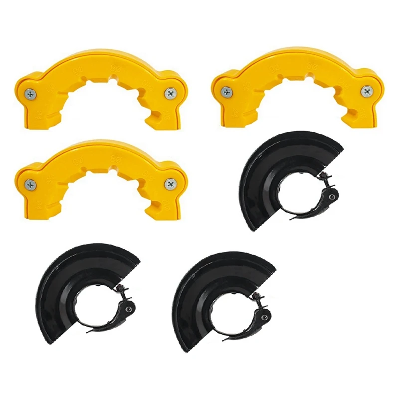 

B-T 3 Sets Drill Bit Holder With Quick Release Guard For Angle Grinder Twist Drill Sharpener