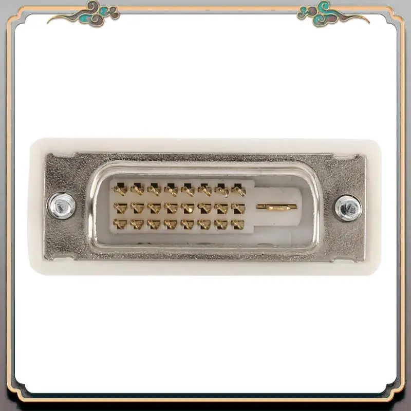 Durable 10X DVI Male Adapter (DVI - D 24 1) To Female VGA (15-Pin)