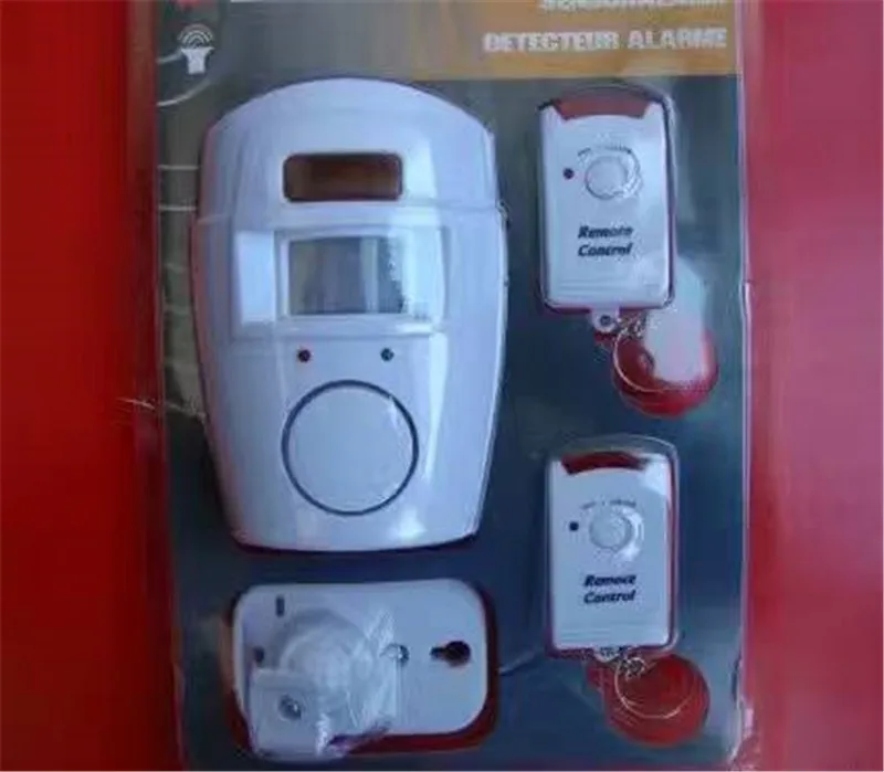 Controle remoto sem fio pir detector de movimento bem vindo chime campainha