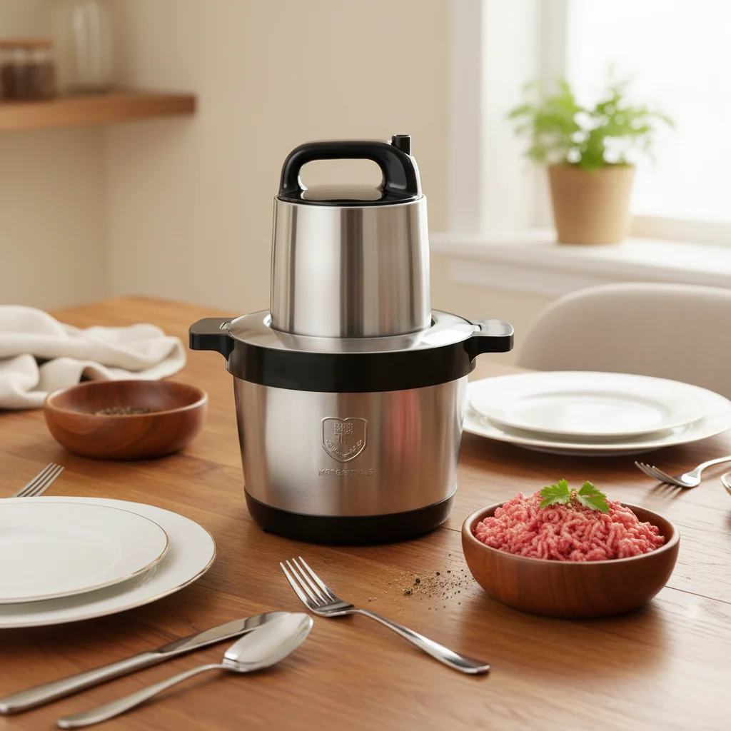 6L 8L Meat Chopper Machine Fufu Pounding Blender Portable Multifunction Electric Meat Vegetable Grinder Bean for Household Use