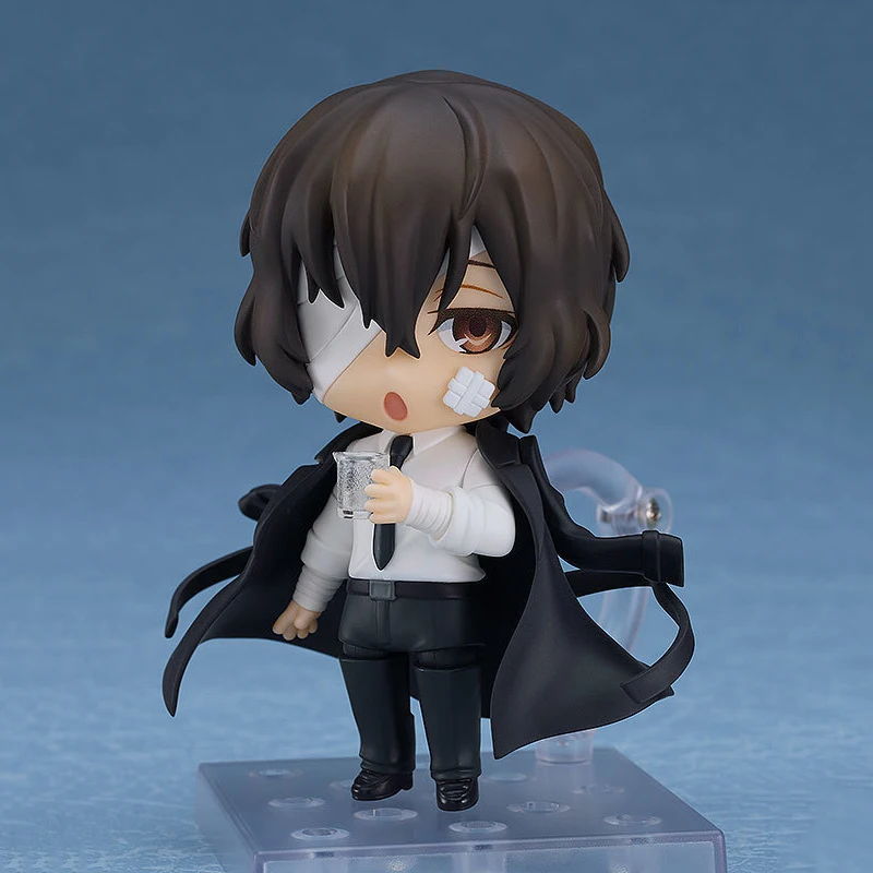 Original Good Smile GoodSmile No.2409 Dazai Osamu Fifteen Anime Figure Bungo Stray Dogs Collectible Boxed Model Doll Toy Gift