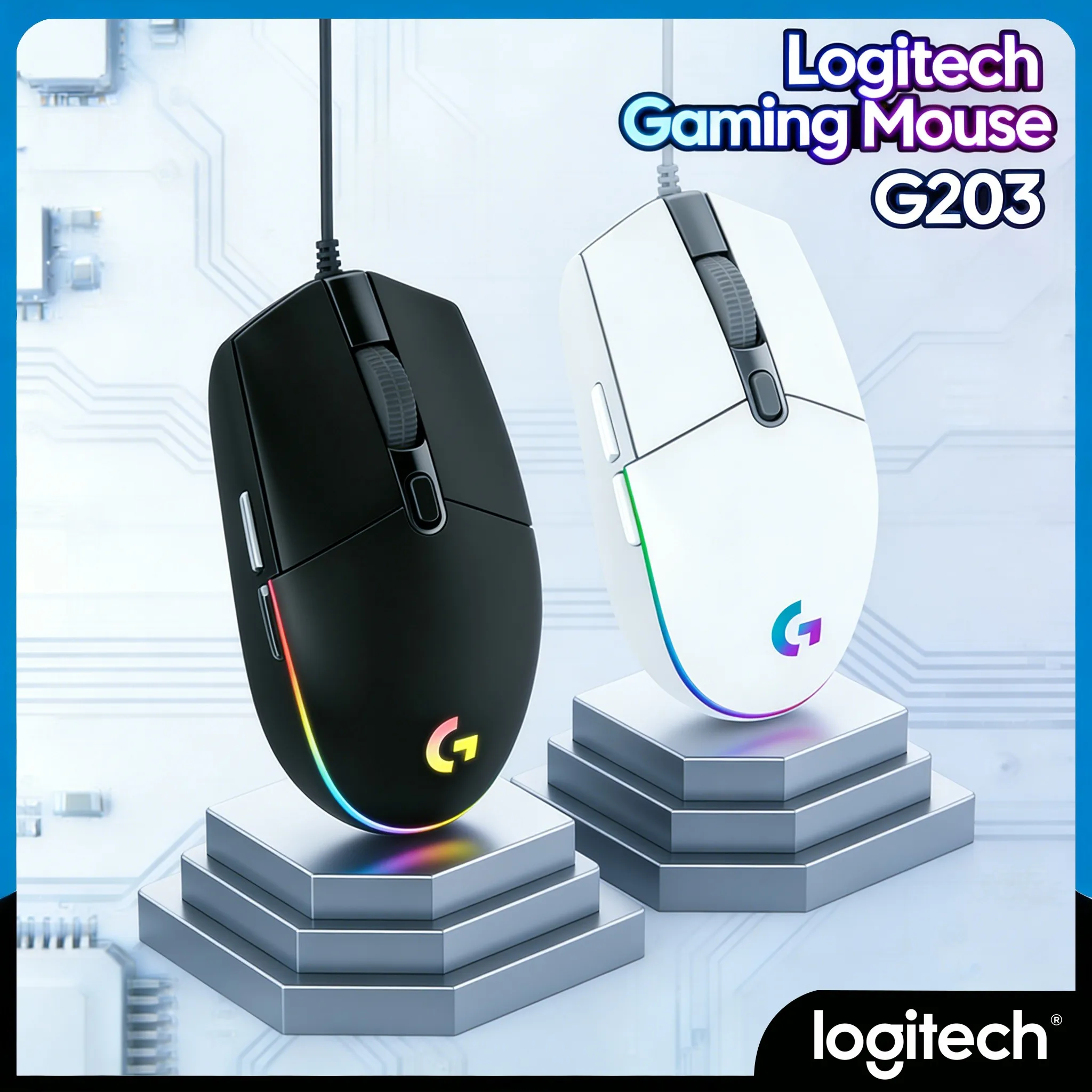

Logitech G203 - Get More Gaming Features for Less