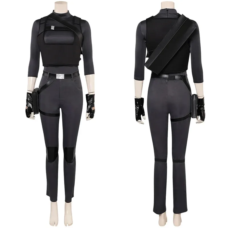 

Lara Cosplay Fantasy Battle Suits Gloves Clothing 2024 TV Cartoon Raider Of Tomb Costume Disguise Adult Women Fantasia Outfits y
