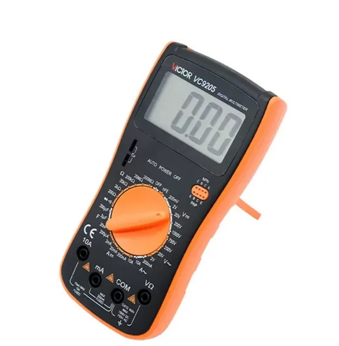 VICTOR VC9205 Antimagnetic Manual Range Digital Multimeter With LCD Backlit Display