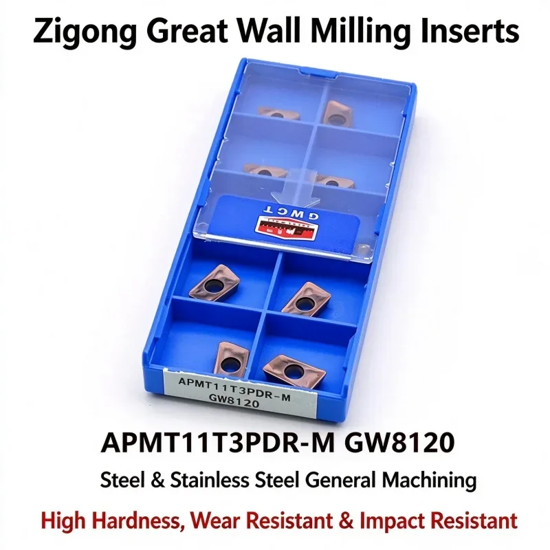 GREAT WALL APMT1135PDR APMT160408PDR APMT11T3PDR GW8120 GW8020 GW7025 Carbide Insert APMT Inserts