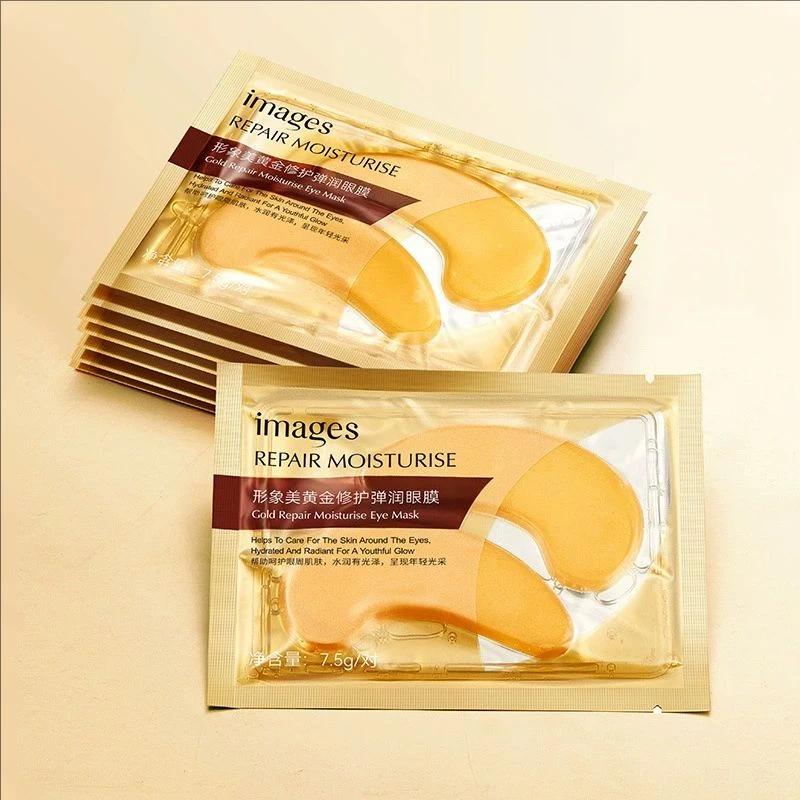 10Pairs Gold Collagen Crystal Eye Mask Moisturizing Anti Dark Circle Anti-aging Firming Eye Patches Skin Care for Eyes