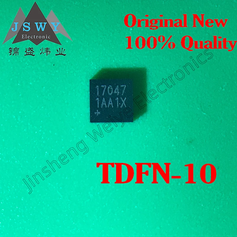 

1~10PCS MAX17047G+T10 17047 MAX17048G+T10 7048 MAX17040G+T 17040 MAX17042G+T 17042 SMD TDFN8 TQFN10 chip IC 100% brand new