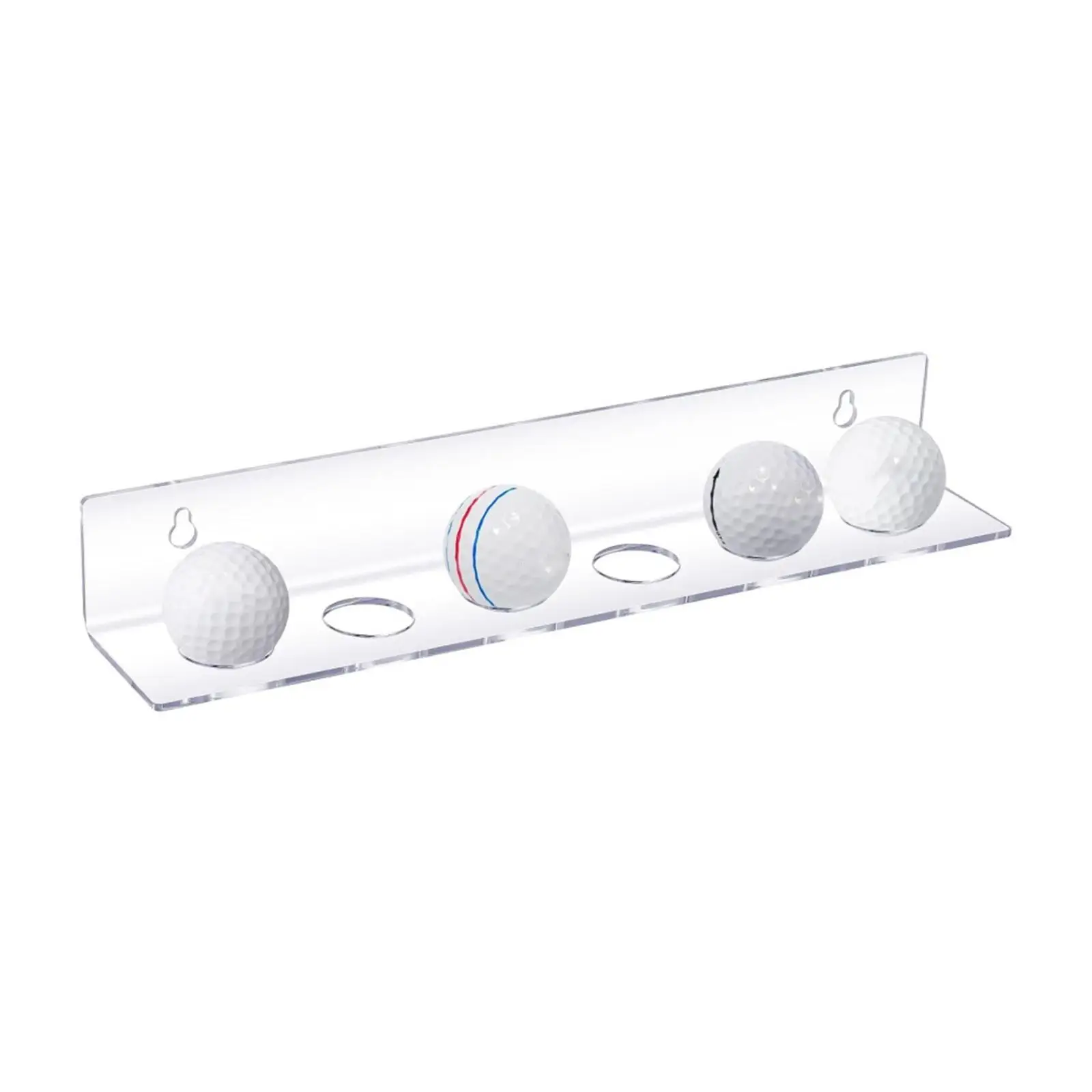 

Golf Ball Wall Mounted Floating Shelf Simple Installation Golf Ball Stand