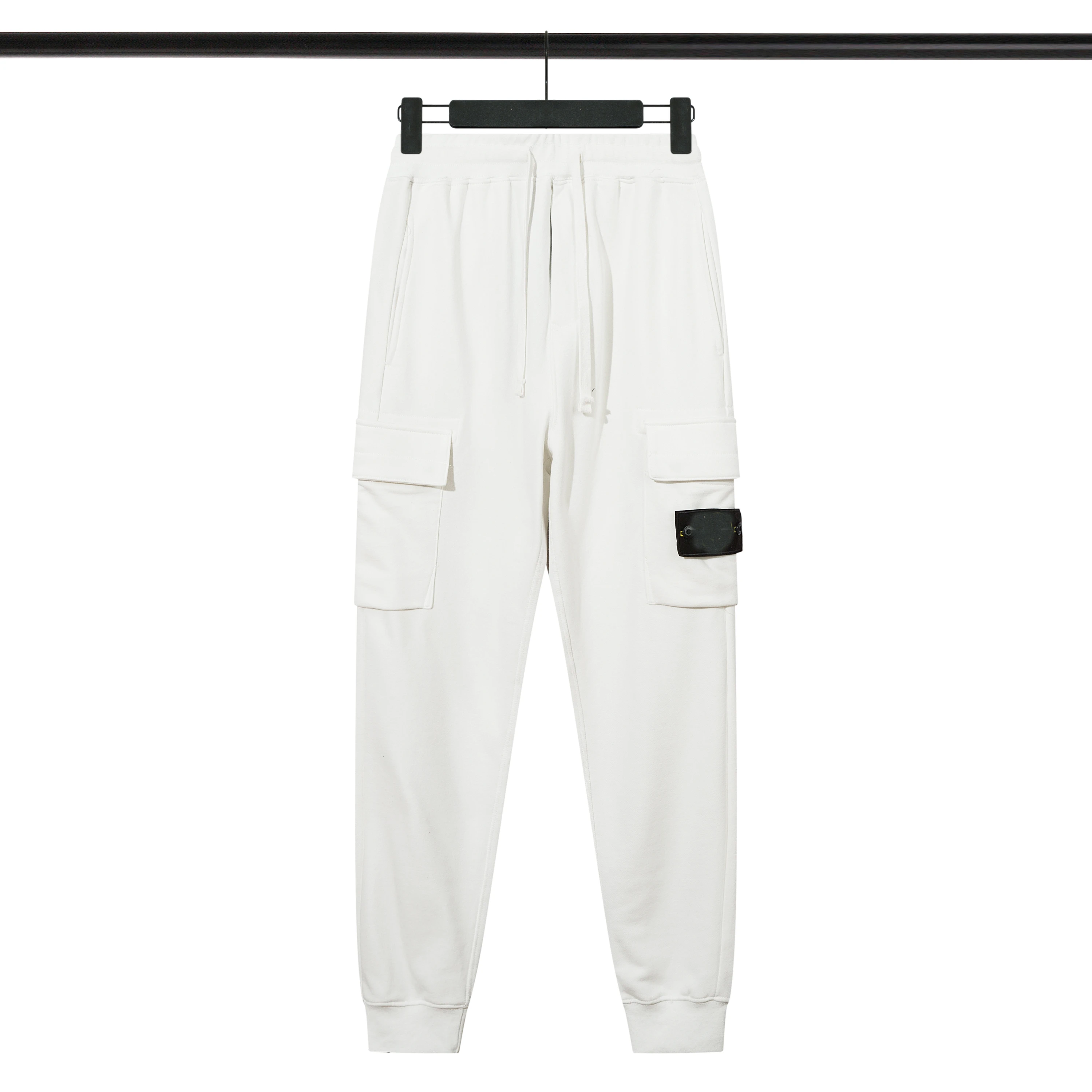 Novo 100% algodão calças de moletom dos homens esporte jogger dos homens designer calça das mulheres dos homens streetwear para masculino casual