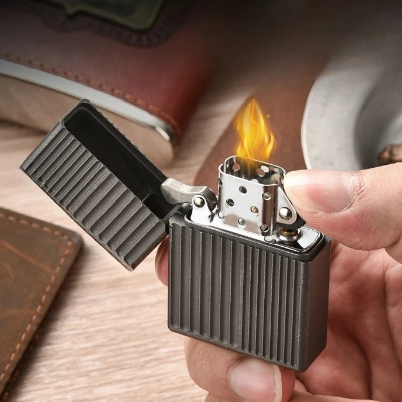 

2024, роскошная высококачественная сверхлегкая зажигалка из титанового сплава, высококачественная керосиновая креативная высококачественная персонализированная зажигалка, подарок для мужчин