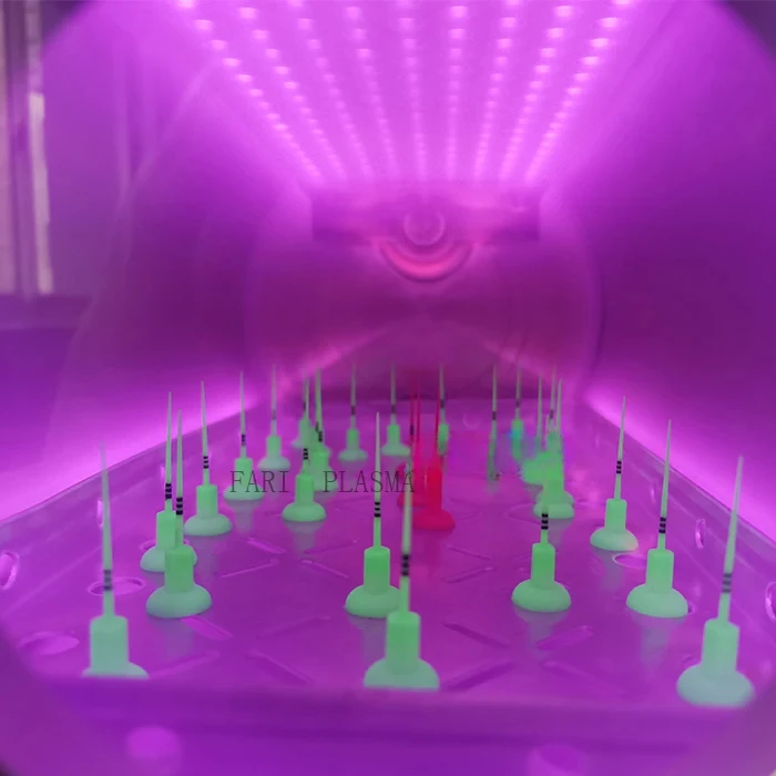 آلة تنظيف البلازما لمعدات المختبرات نظيفة لتحسين PDMS Hydrophilic #3