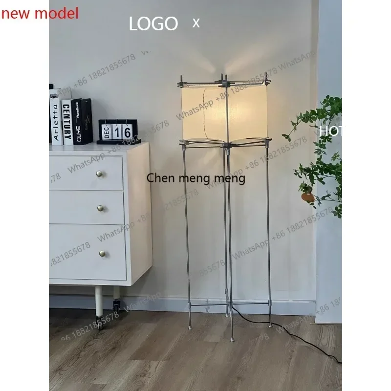 Asmt49Medieval Bauhaus atmosphere floor lamp, living room study vertical desk lamp