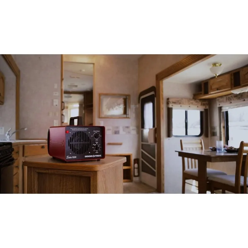 Suite 1500 Ozone Machine Odor Removal for Eliminating Smells from Small Apartments, Hotels, Vehicles and Boats - Ozone Generator