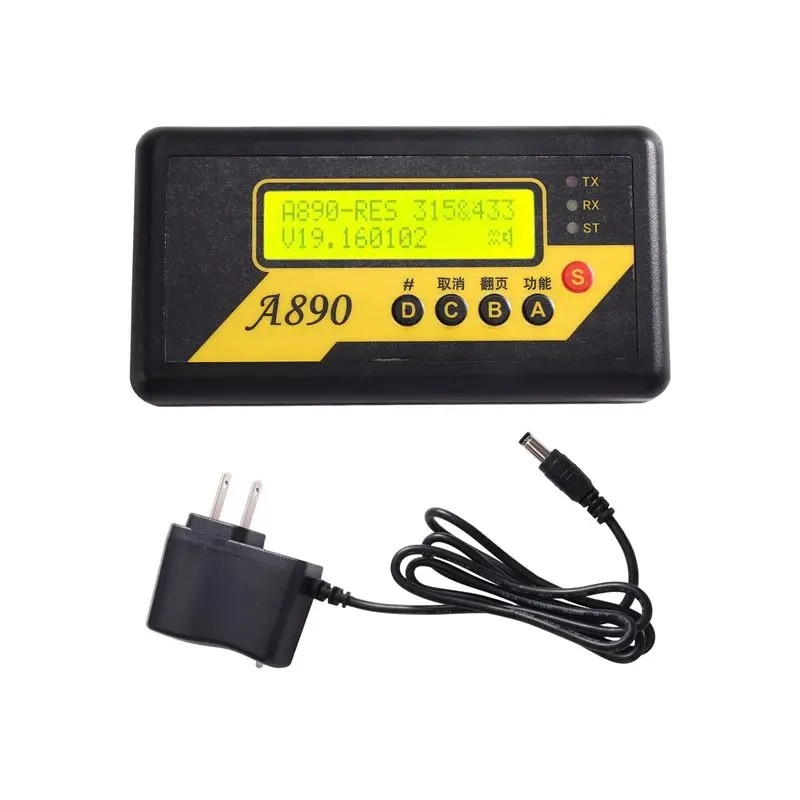 75STO-315Mhz 433Mhz Wireless Remote Control Analyzer Testing Instrument Debugging Preparation Oscillating Resistance US PLUG