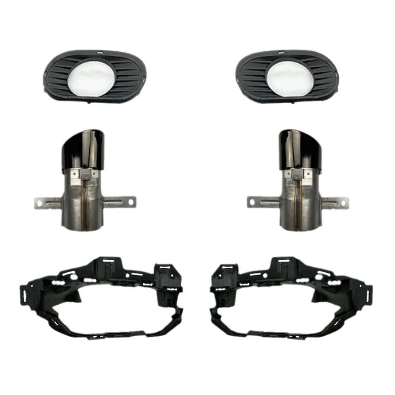 Suitable for Mercedes-benz GLB X247, GLB220, 250, and GLB35 with AMG dual and quad-exhaust tailpipe cross-border modifi view 5