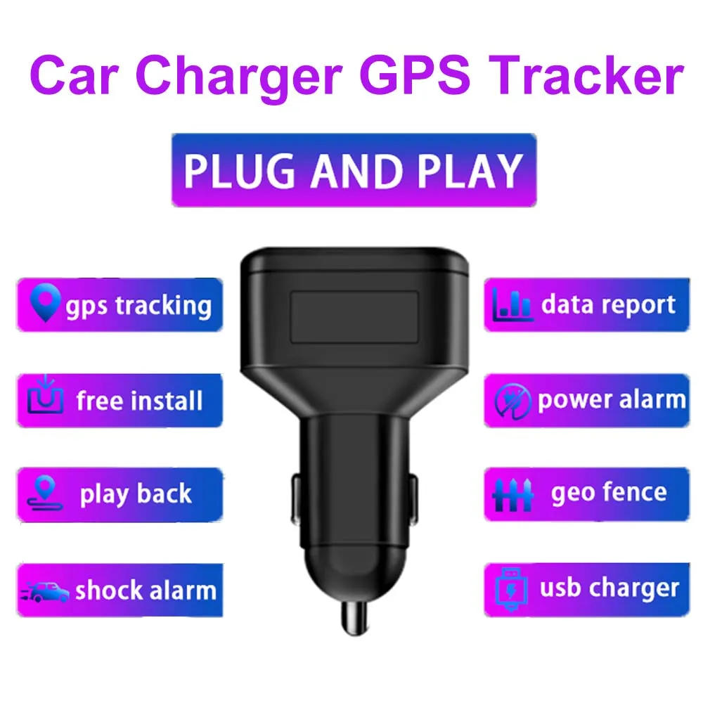 NEW CY09 Car GPS Tracker GPS Locator Anti-Lost Recording Mini invisible 2G GPS Tracker Tamper Alert LIFETIME FREE APP