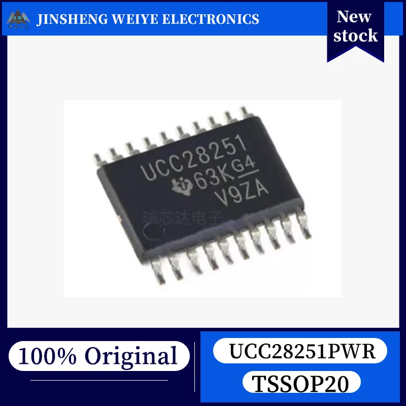 

(1/5 piece) UCC28251PWR UCC28251 TSSOP-20 Half-bridge/Full-bridge PWM Controller, 100% Brand New, In Stock, Original Chipset