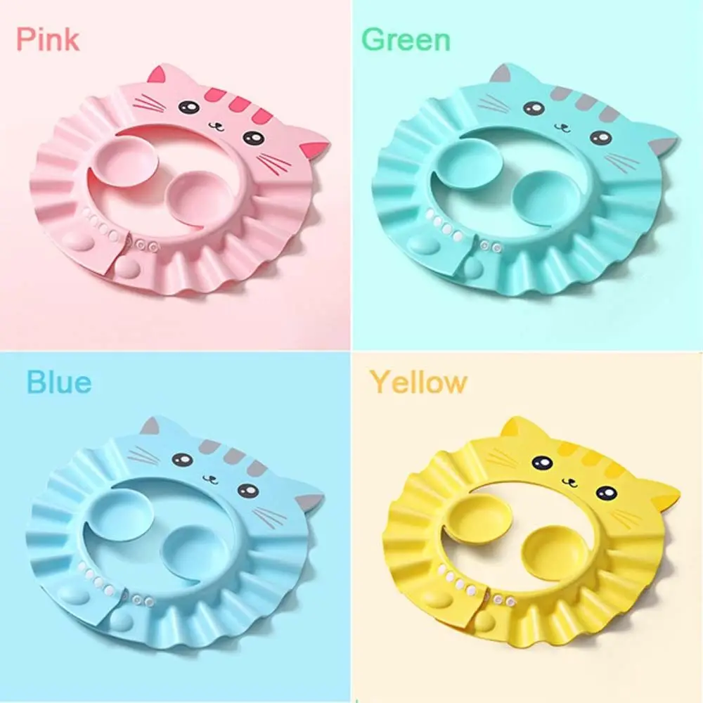 Bathing Ear Protection Prevent Water Into Ear Children Shampoo Cap Baby Shower Cap Kids Bath Hat Hair Wash Shield Hat