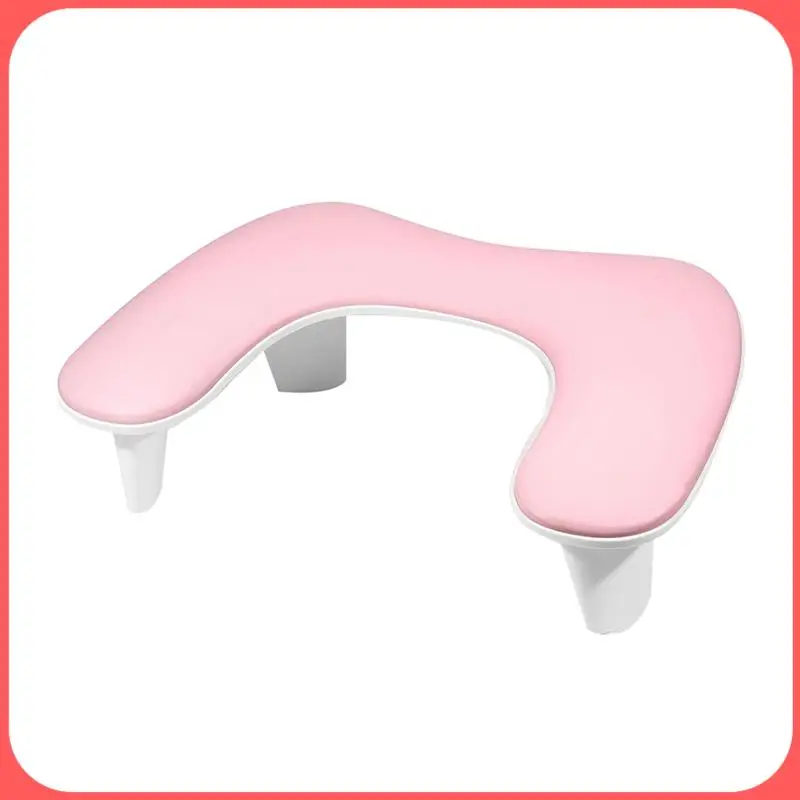 

A76I-Arm Rest For Nails Tech Shaped Manicure Nail Hand Rest Pillow Cushion, Big Microfiber Nail Arm Rest Stand