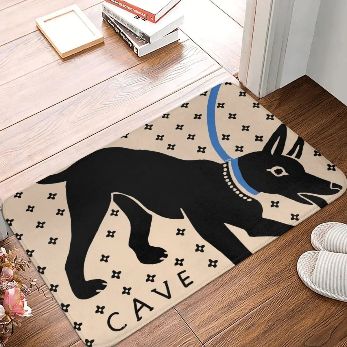 

CAVE CANEM Doormat Rug carpet Mat Footpad Polyester Anti-slip Washable Entrance Kitchen Bedroom balcony toilet