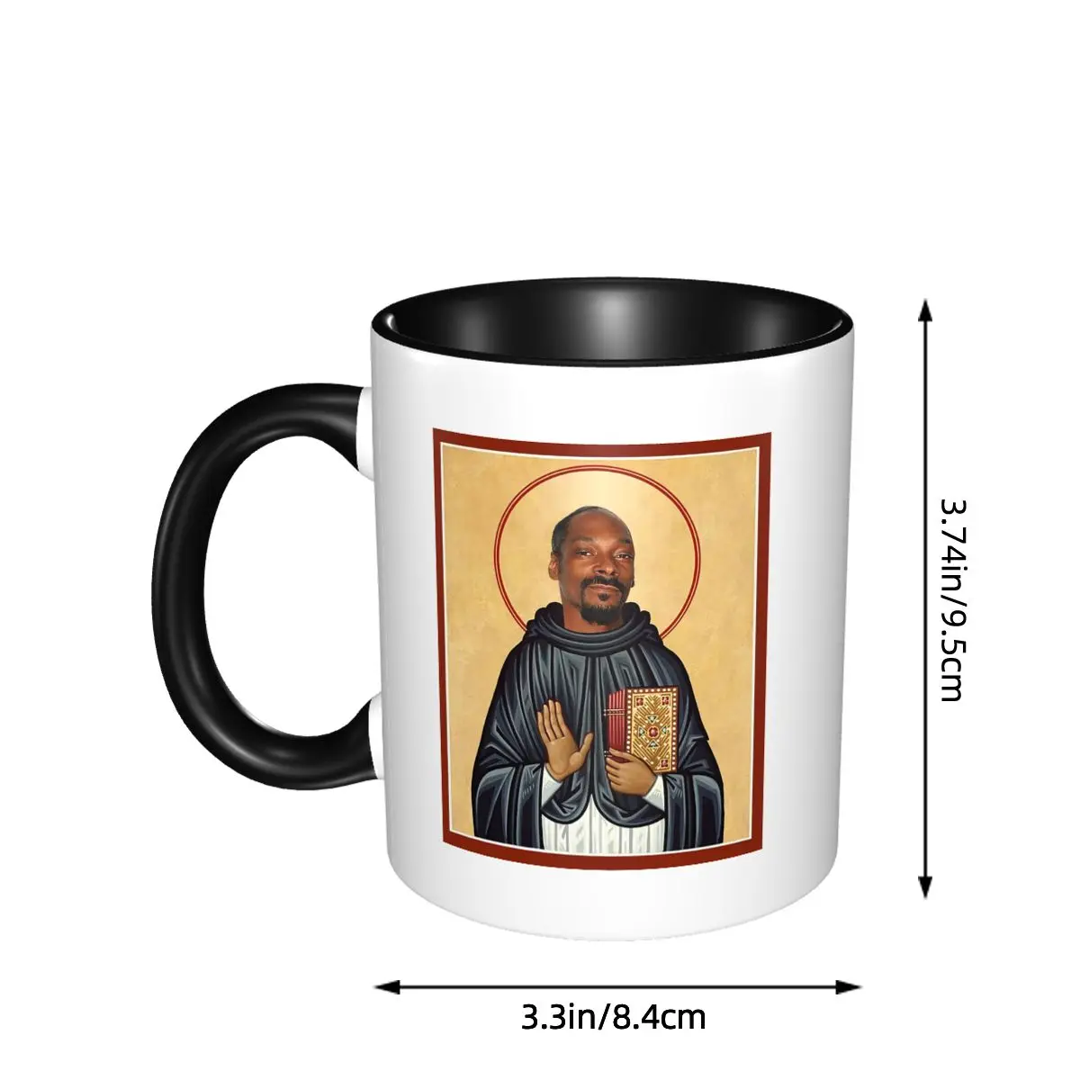 سنوب دوج يذهب يسوع القدح مضحك أكواب القهوة السيراميك أكواب الشاي كوب حليب درينكوير هدية للأصدقاء