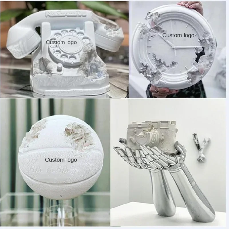 Kongshan Ji - Crystal Erosion Sculpture, Robotic Arm, Hand Camer/a Design, Fashion Basketball, Fixed Phone, Ornament