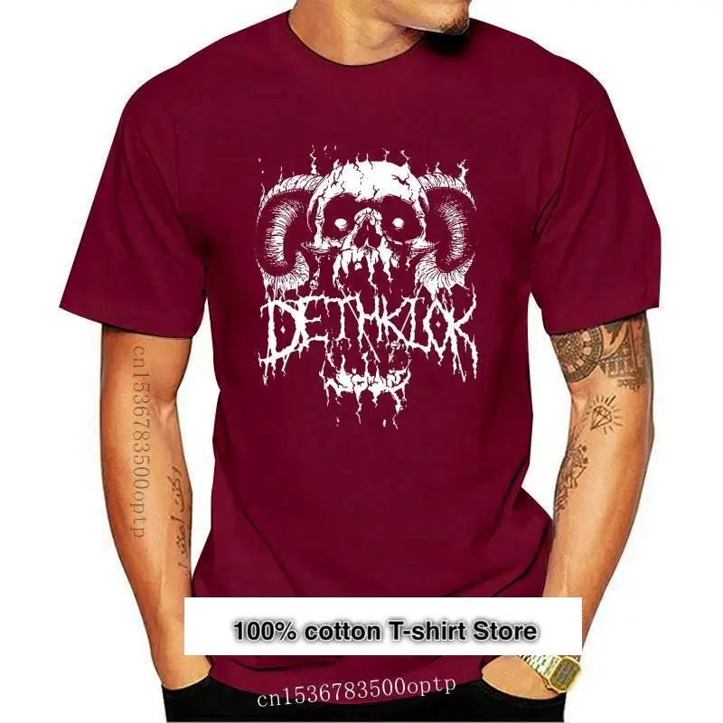 DETHKLOK-camiseta negra de banda VIRTUAL OPETH caníbal CORPSE