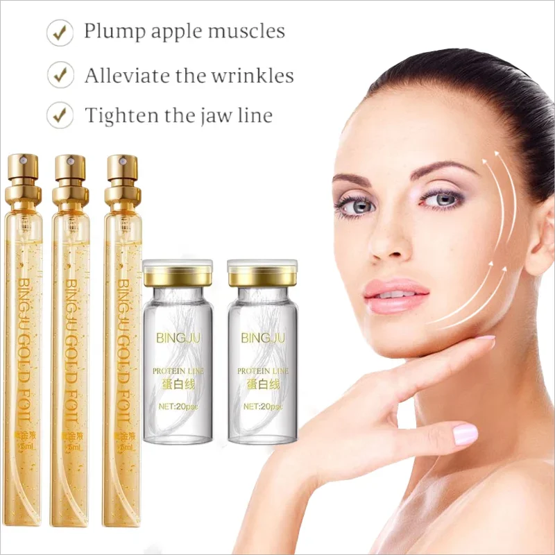 Protein Thread Lifting Set Face Filler Absorbable Collagen Protein Thread Firming Anti-aging Smoothing Firming Moisturizing