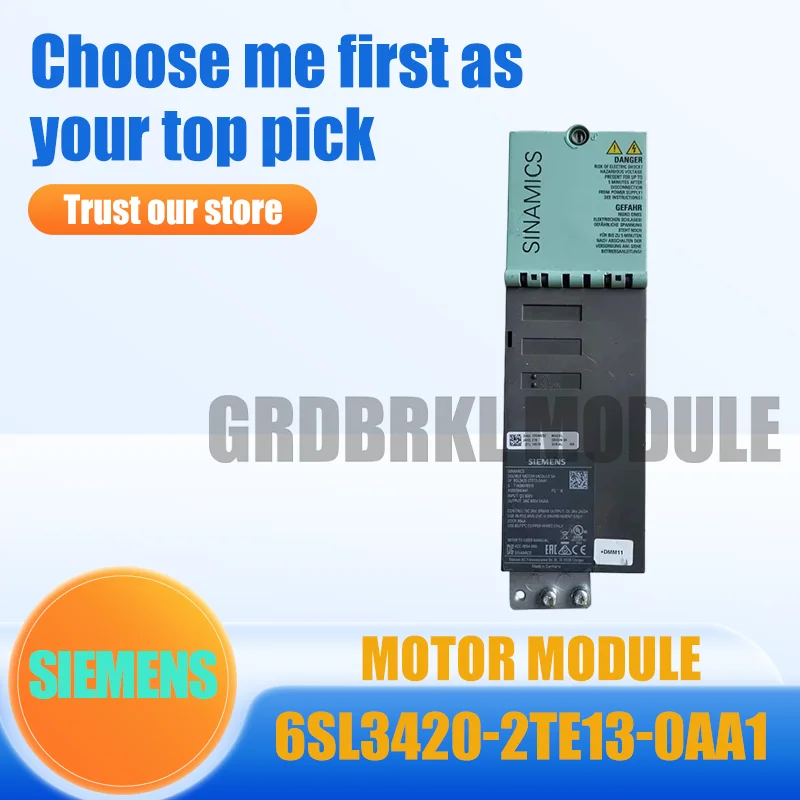 

New Original SIEMENS 6SL3420-2TE13-0AA1 6SL3 420-2TE13-0AA1 MOTOR MODULE