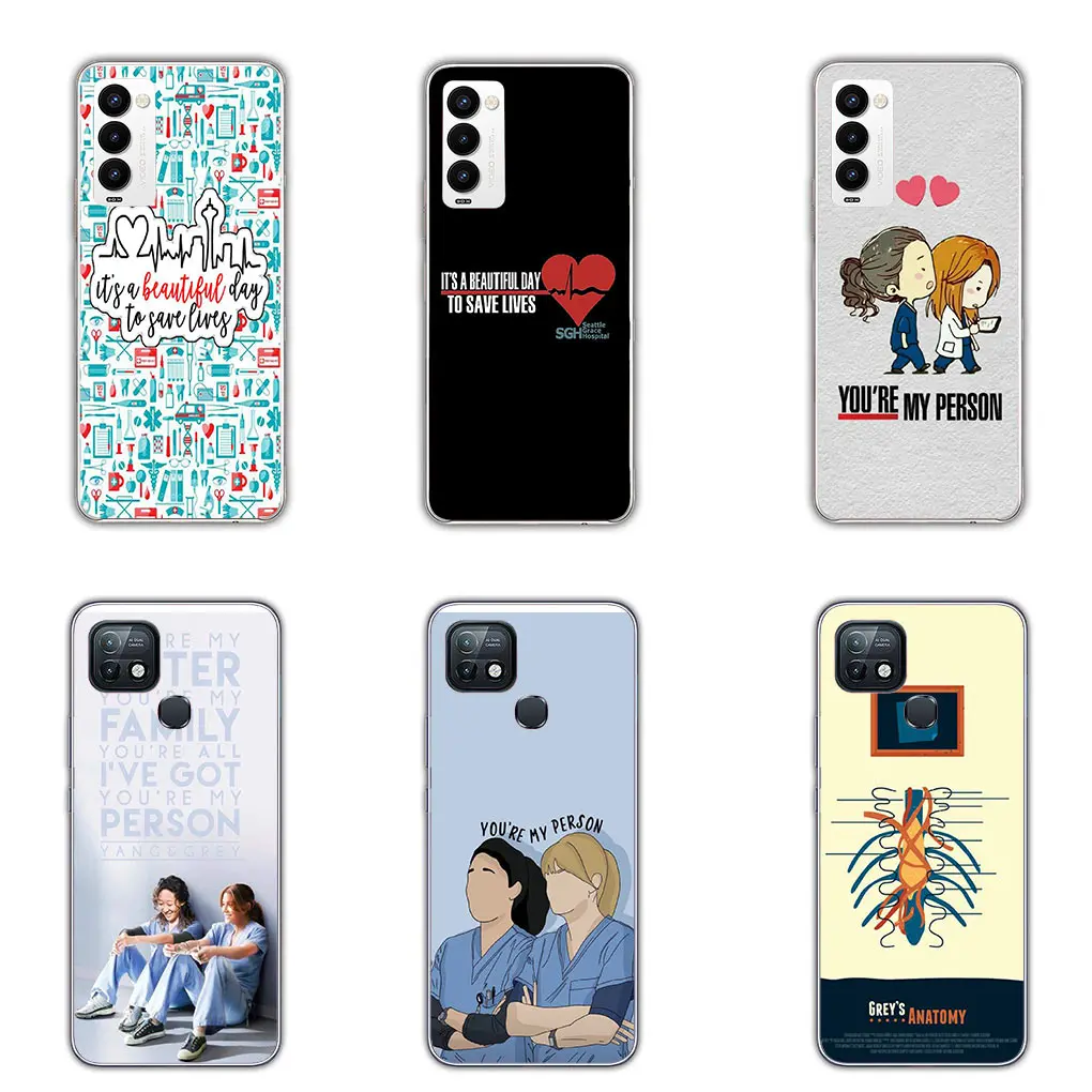 Greys Grey's Anatomys Cover Phone Case for Motorola Moto G13 G14 G53 G54 G62 G72 G82 G84 E13 E20 G42 G32 G23 G22 Soft Casing