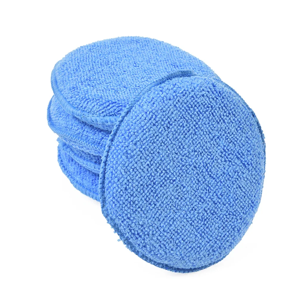 

5 шт., чистый буфер для чистки автомобиля, мягкие автомобильные аксессуары, пенопластовый аппликатор, средство для удаления пыли, уход за автомобилем, полировка, инструменты для чистки автомобиля