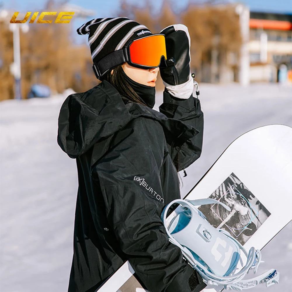 Snowboard Goggles Skiing Eyewear Winter Anti-Fog UV Protection Sunglasses Outdoor Sport Cycling Motorcycle Windproof Goggles